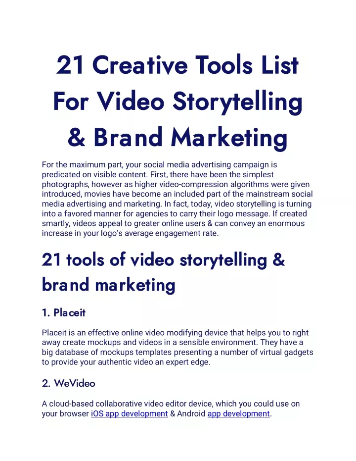 21 creative tools list 21 creative tools list