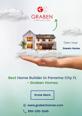 Best Home Builder in Panama City FL - Graben Homes