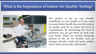 what is the importance of indoor air quality