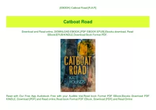 ebook catboat road r a r