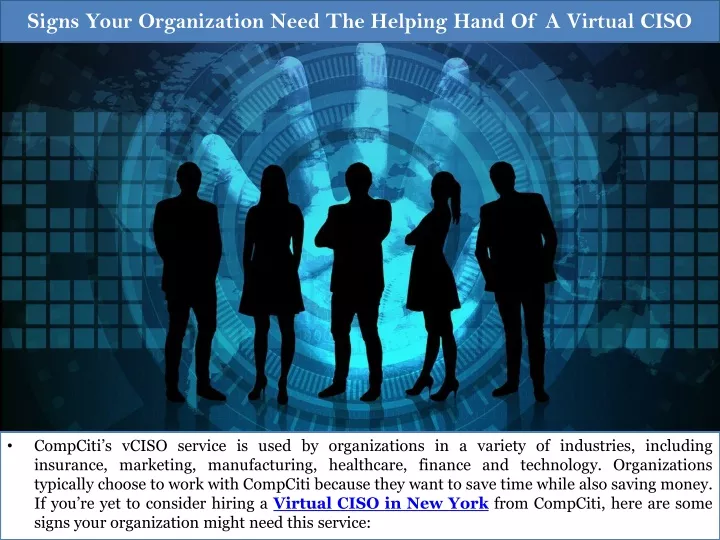 signs your organization need the helping hand of a virtual ciso