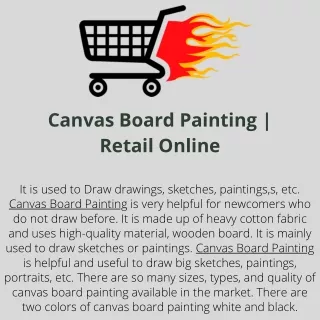 canvas board painting retail online
