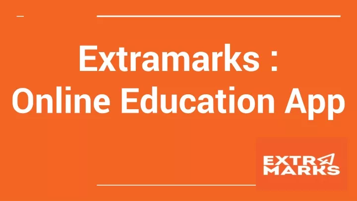 extramarks online education app