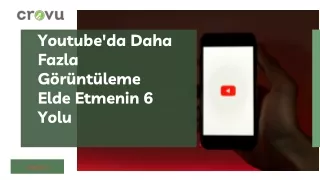 Youtube Izlenme Alma