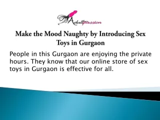 Sex Toys in Gurgaon- Adultpassion