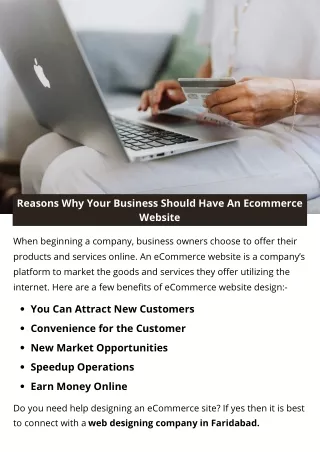 reasons why your business should have