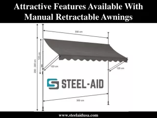 Attractive Features Available With Manual Retractable Awnings