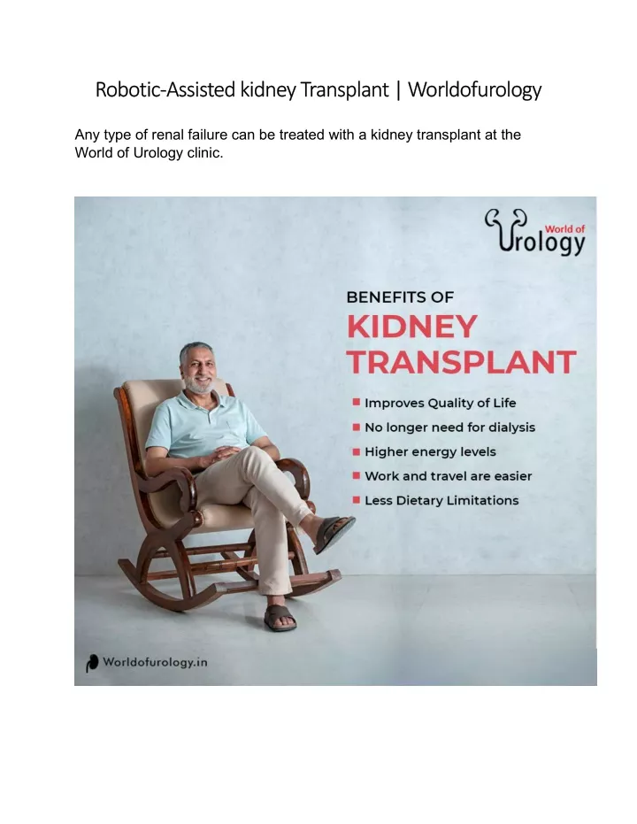 robotic assisted kidney transplant worldofurology