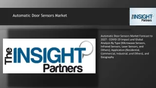 automatic door sensors market