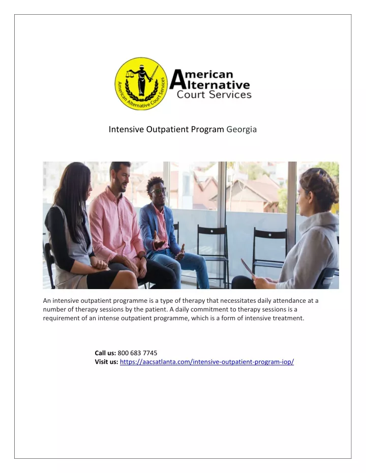 intensive outpatient program georgia