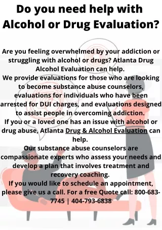 AACS Atlanta Drug and Alcohol Evaluation-Atlanta | Georgia