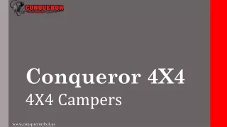 4X4 Campers