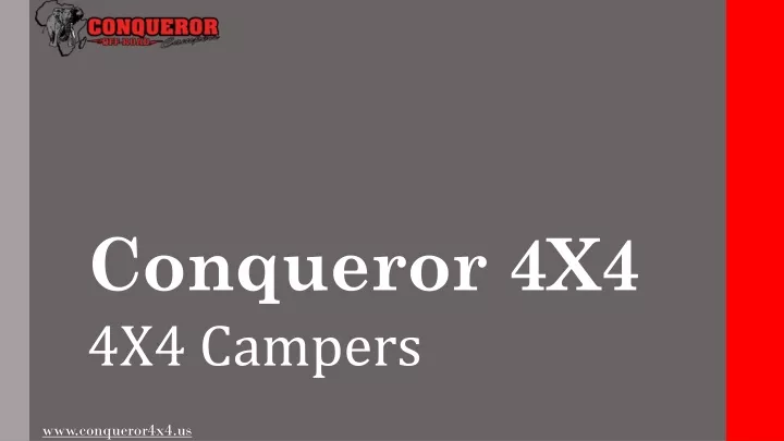 conqueror 4x4