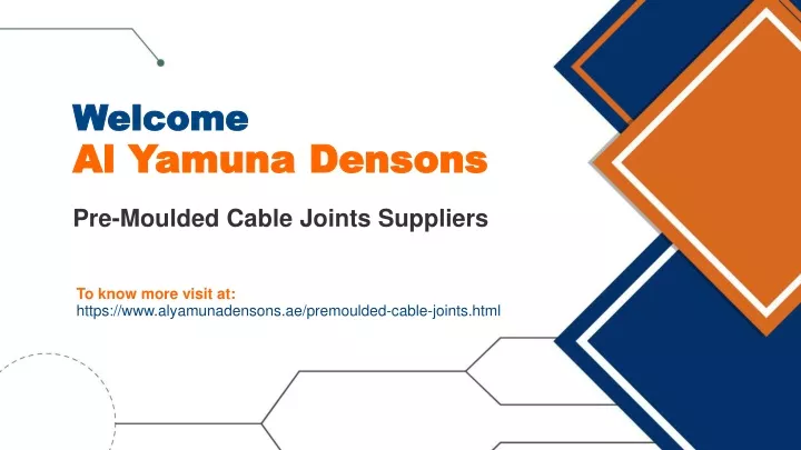 welcome al yamuna densons pre moulded cable