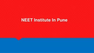 neet institute in pune