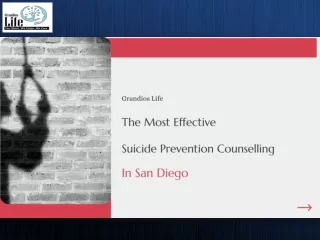 The Most Effective Suicide Prevention Counselling In San Diego