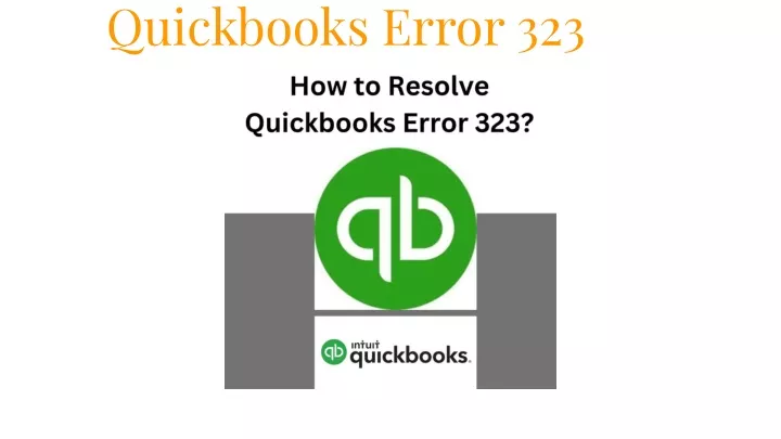 quickbooks error 323