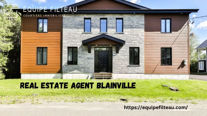 real estate agent blainville