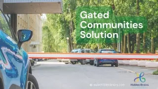 gated communities solution