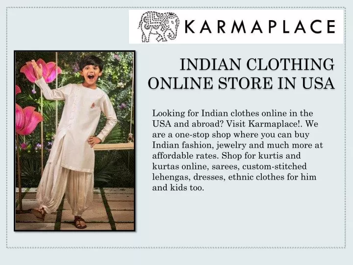 indian clothing online store in usa