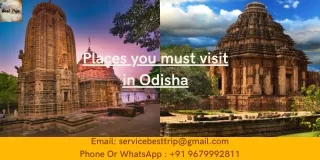 Places you must visit in Odisha