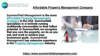 affordable property management company