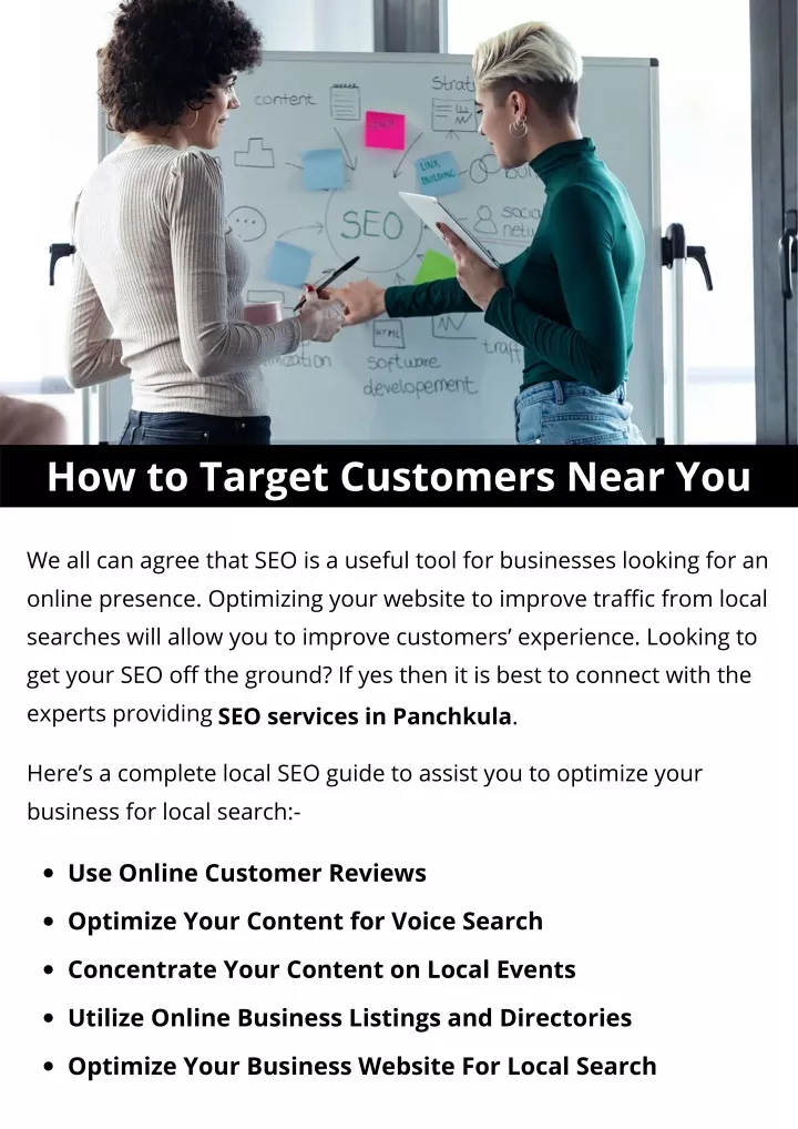 how to target customers near you