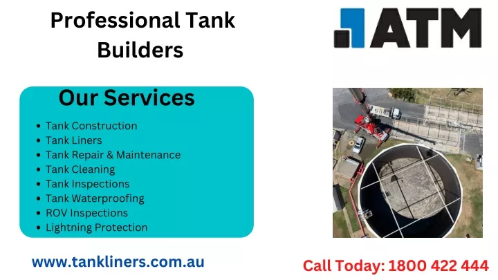 professional tank builders