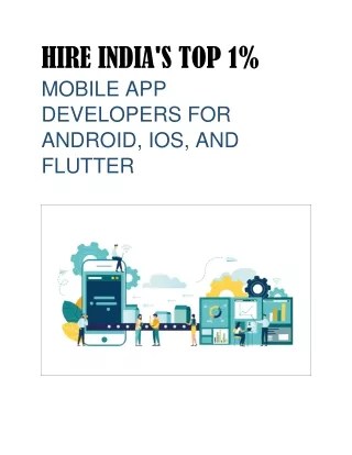 Hire Mobile App Developers for Android, iOS and Flutter