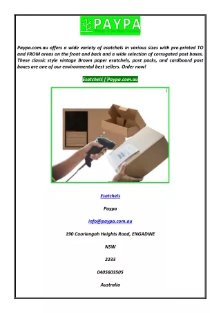Esatchels  Paypa.com.au