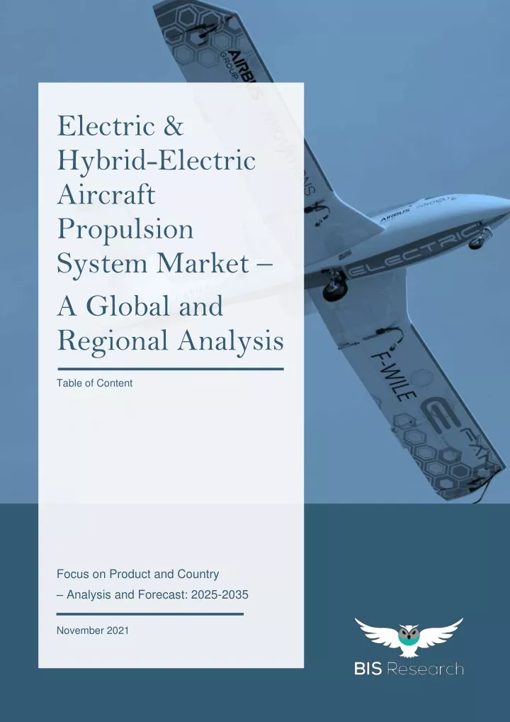 electric hybrid electric aircraft propulsion