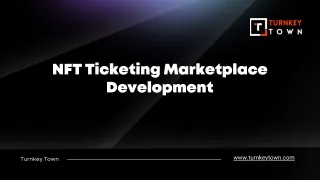 nft ticketing marketplace development