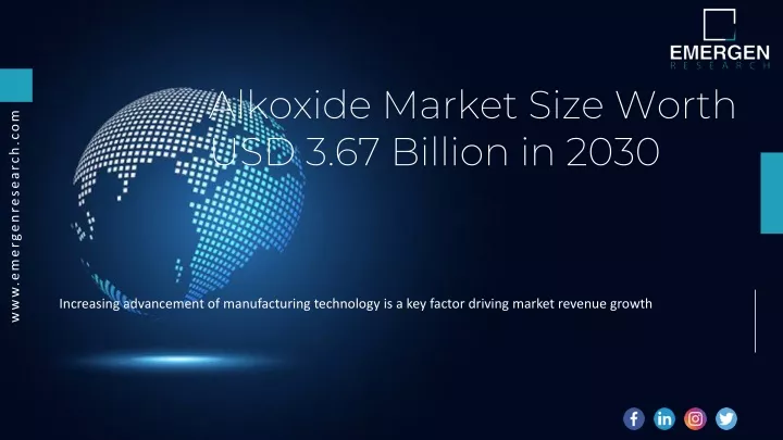 alkoxide market size worth usd 3 67 billion