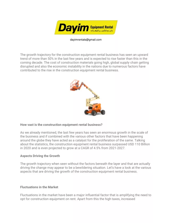 dayimrentals@gmail com