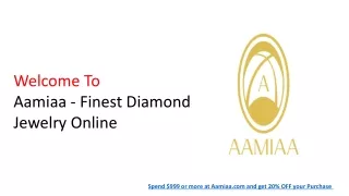 Shop Diamond Stud Earrings Online for Women - Aamiaa