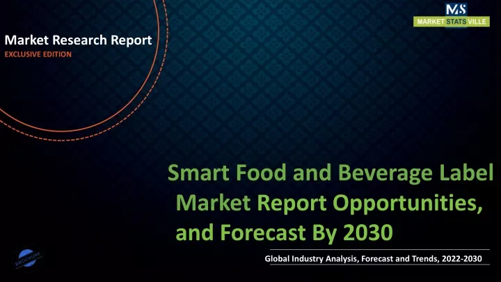 market research report exclusive edition