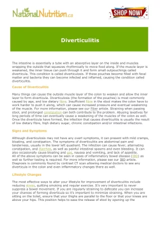 diverticulitis
