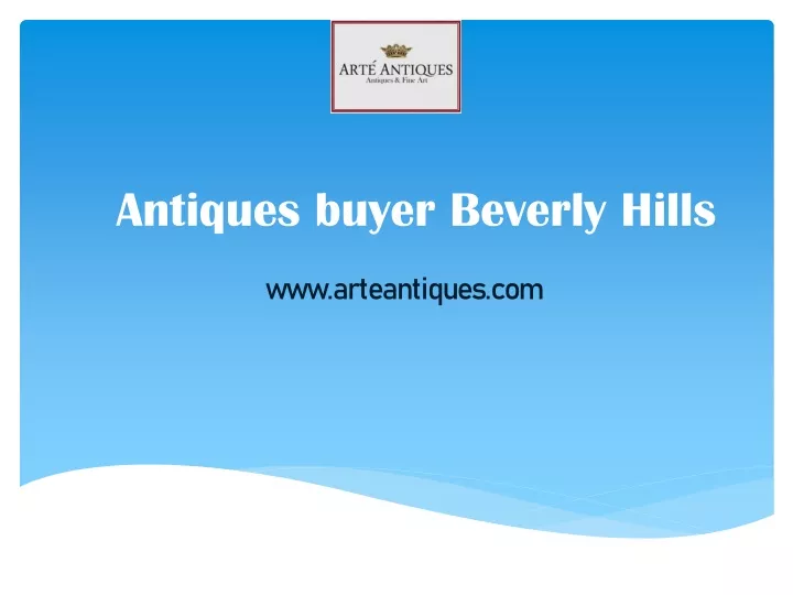 antiques buyer beverly hills