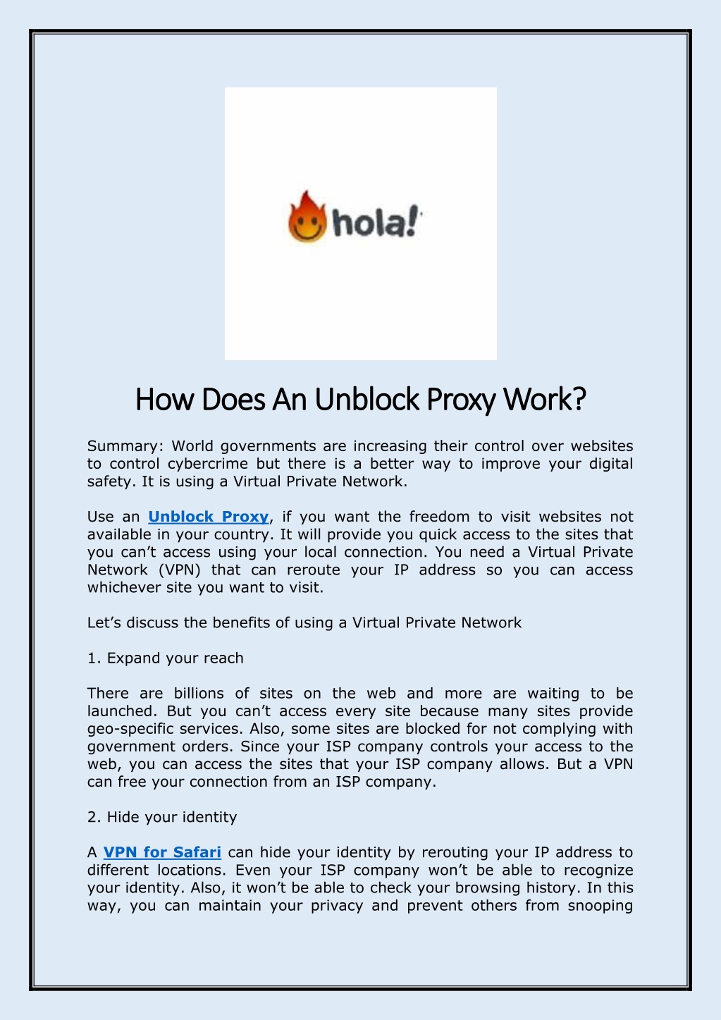 Unlblock Program PPT - How Does An Unblock Proxy Work PowerPoint Presentation, free ...