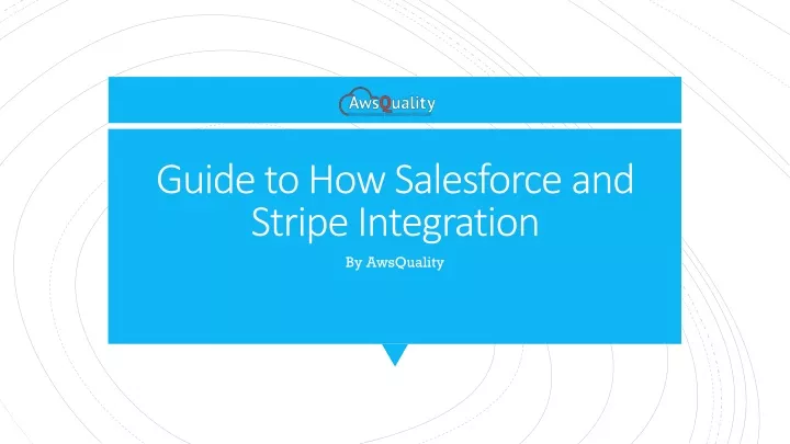 guide to how salesforce and stripe integration