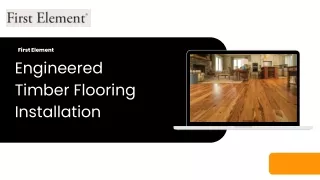 Engineered Timber Flooring Installation