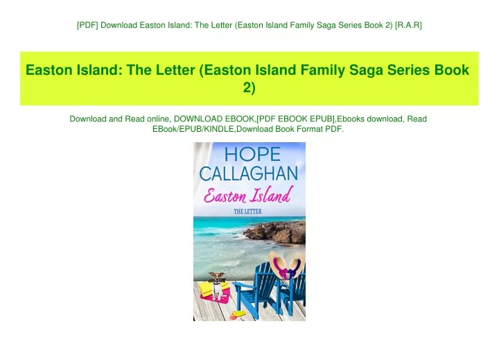 pdf download easton island the letter easton