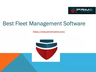 Fleet ship Management
