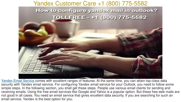 yandex customer care 1 800 775 5582