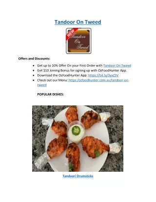 tandoor on tweed