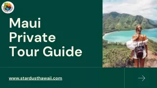 maui private tour guide