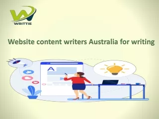 Website content writers Australia for writing