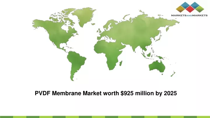 pvdf membrane market worth 925 million by 2025