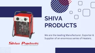 Shiva Products - Heating Elements - Industrial Heaters