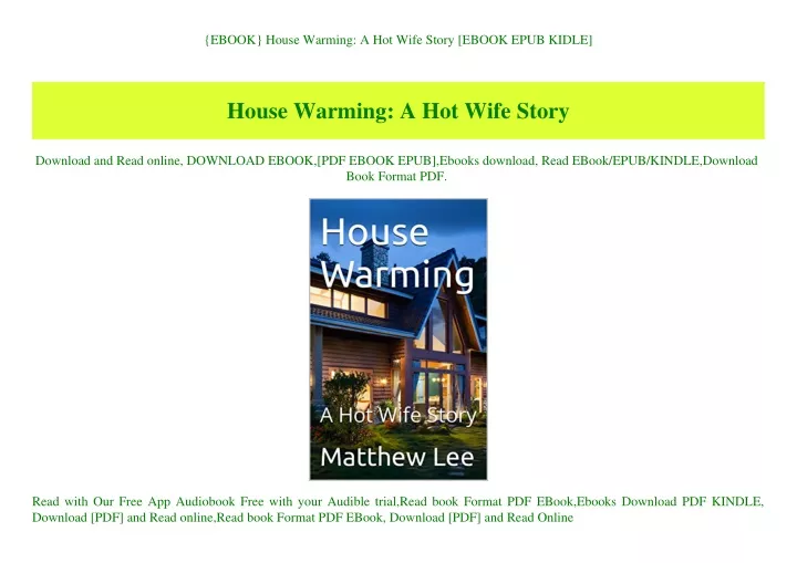 ebook house warming a hot wife story ebook epub